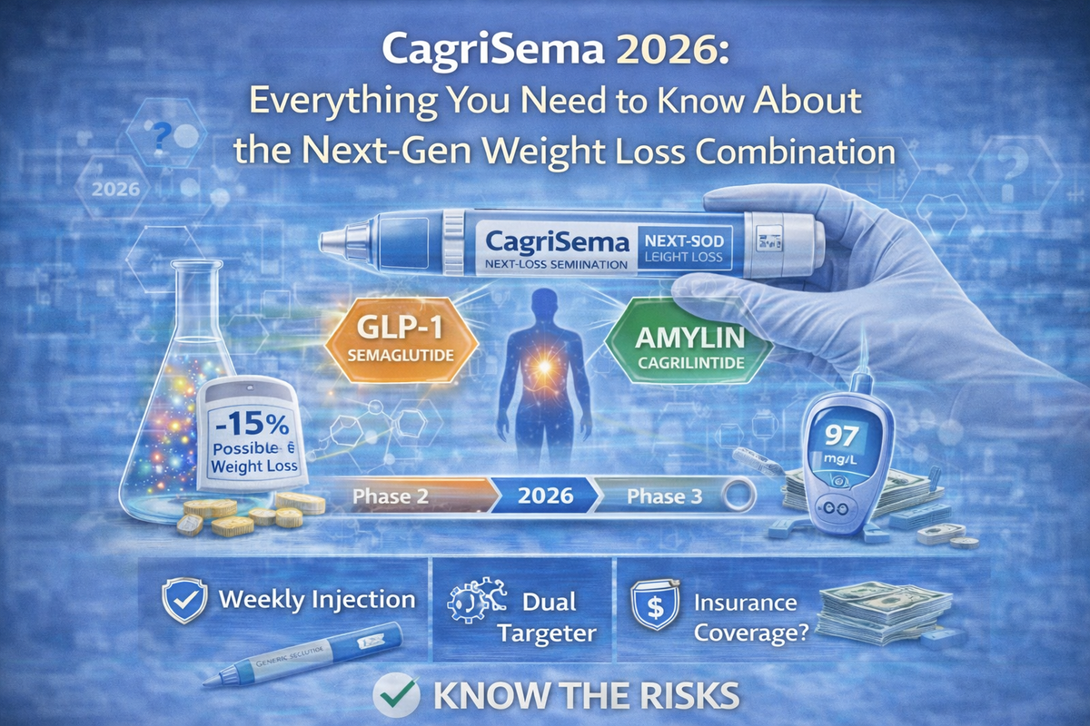 cagrilintide and semaglutide blend CagriTirz (Cagrilintide + Tirz)