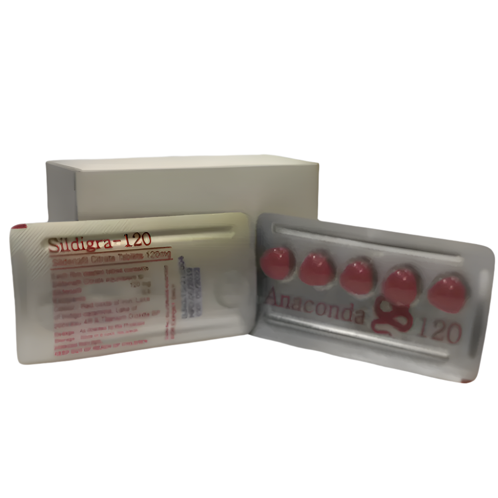 Sildenafil Citrate 120mg (Anaconda 120) - Medication