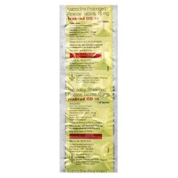 Ivabrad OD 15 Mg (Ivabradine)