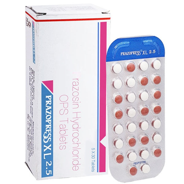 Prazopress XL 2.5 mg (Prazosin)