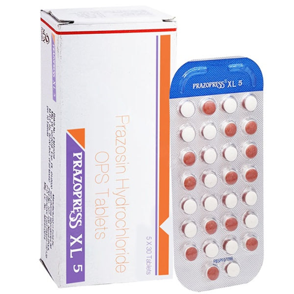 Prazopress XL 5mg (Prazosin)