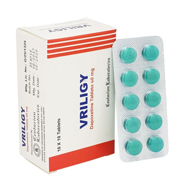 Vriligy 60 mg (Dapoxetine)