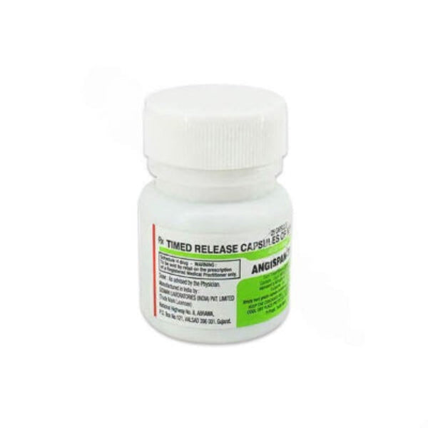 Angispan TR 6.5mg Nitroglycerin tablets for angina prevention