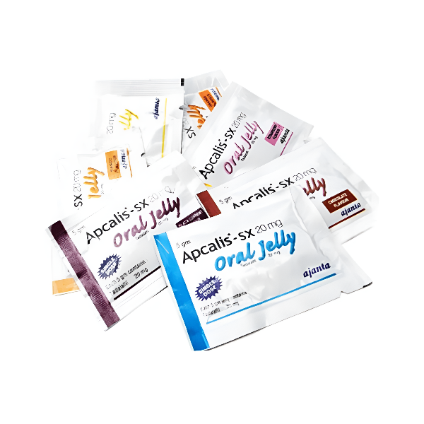 Apcalis Sx 20mg Oral Jelly (Tadalafil) - Medication