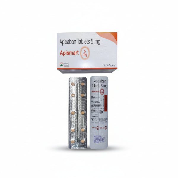 Apismart 5 mg Apixaban tablet – Factor Xa inhibitor anticoagulant