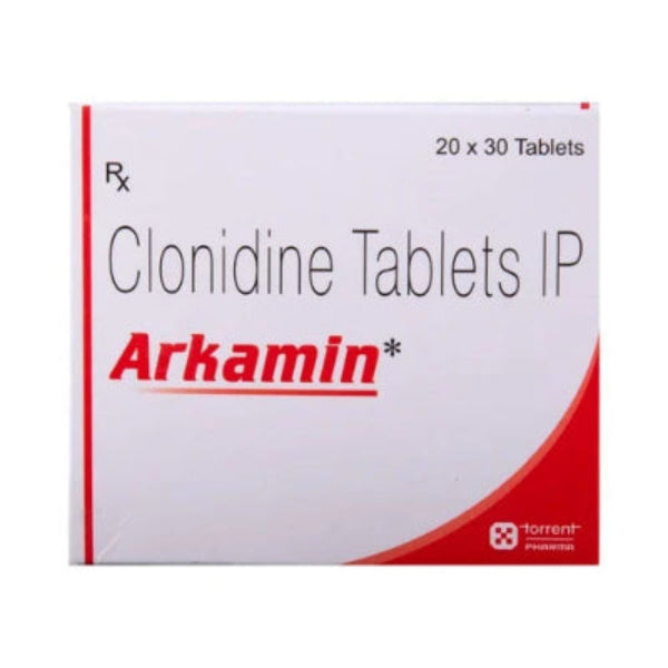 Arkamin 100 µg clonidine tablet – low‑dose alpha‑2 agonist for hypertension, withdrawal, migraine, hot flushes
