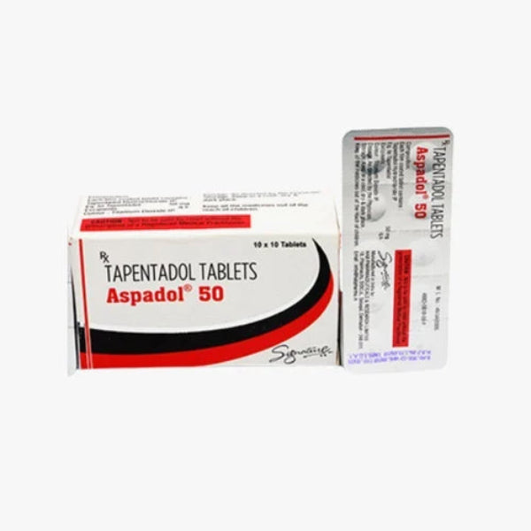 Aspadol 50 mg Tapentadol tablets for moderate to severe pain relief