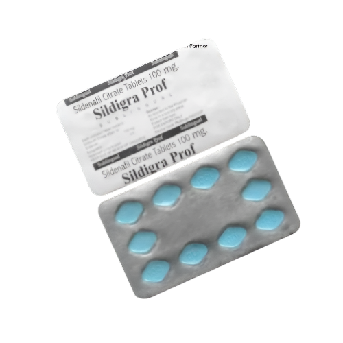 Sildigra Prof Sildenafil Citrate 100mg professional sublingual tablets blister pack for rapid absorption male health care