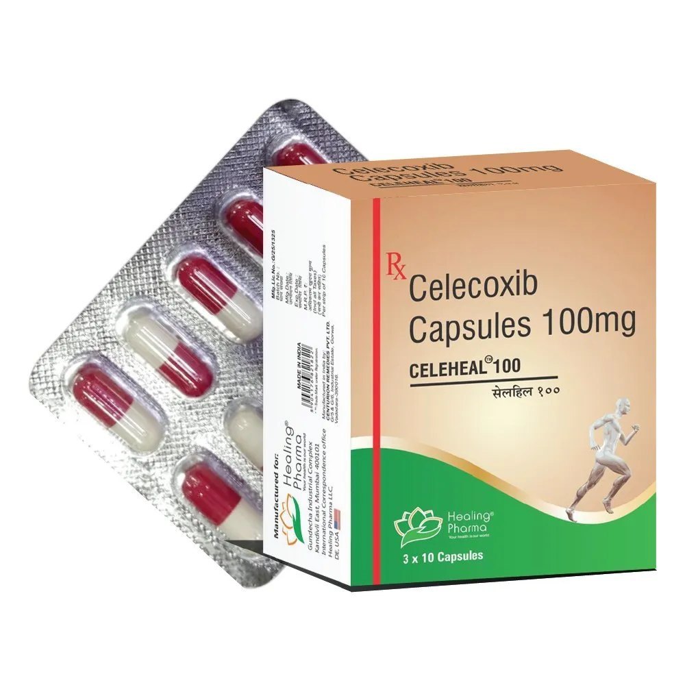 Celeheal 100 mg Capsule – Celecoxib NSAID for Arthritis and Pain Relief – Global Medship