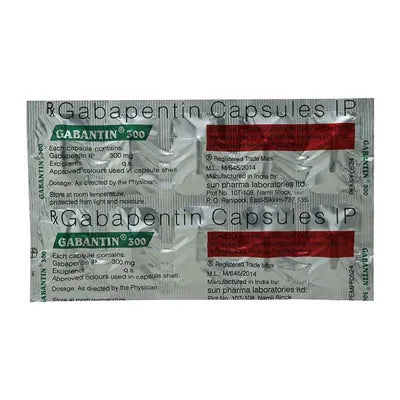 Gabantin 300 mg Capsules – Gabapentin for Nerve Pain, Seizures, and Anxiety – Global Medship