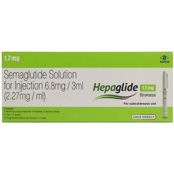 Hepaglide 1.7mg Injection semaglutide pen for advanced weight loss treatment