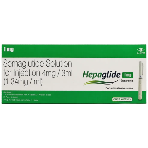 Hepaglide 1mg Injection semaglutide pen for weight loss and diabetes treatment