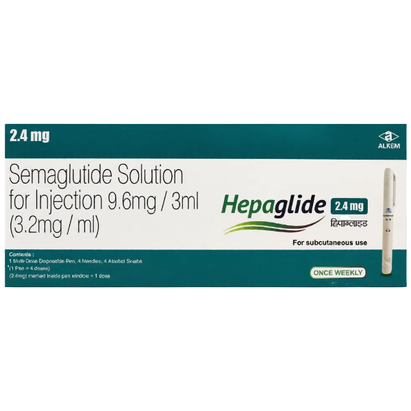 Hepaglide 2.4mg Injection semaglutide pen for maximum weight loss treatment
