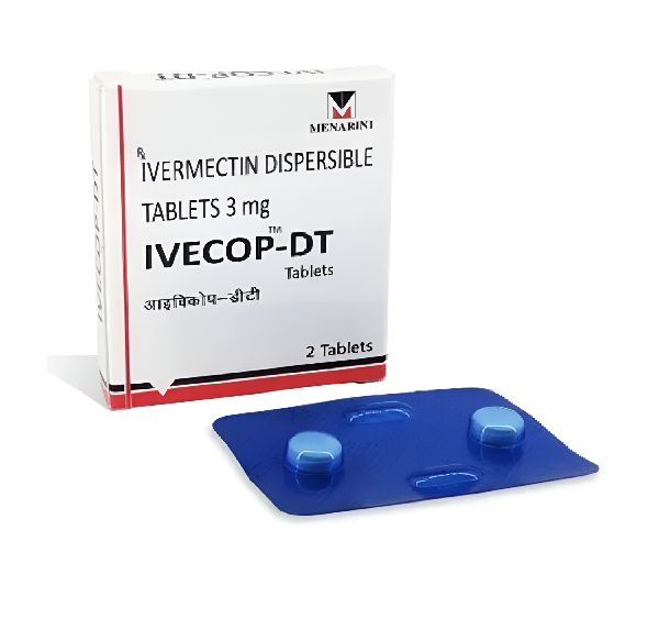 Ivecop DT 3mg Ivermectin Tablet by Menarini – single blister with box – Global Medship USA

