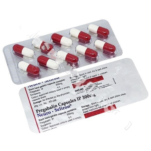 Neuro Seliron 300 mg Pregabalin Capsules IP for Neuropathic Pain Relief
