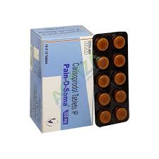 Pain-O-Soma 500 mg Carisoprodol Tablets for Muscle Spasm Relief – Global Medship
