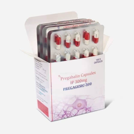 Pregagesic 300 mg Pregabalin Capsules IP – Neuropathic Pain Relief

