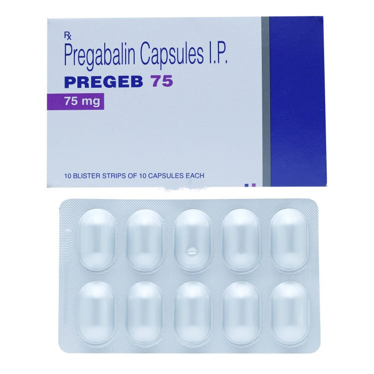 Pregalin M 75 mg Capsules – Pregabalin and Methylcobalamin for Nerve Pain and Neuropathy – Global Medship