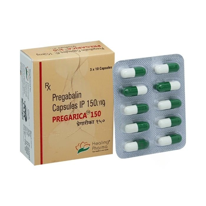Pregarica 150mg Generic Lyrica Capsules – Pregabalin for Nerve Pain & Anxiety