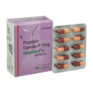 Pregarica 75mg Capsules – Generic Lyrica for Nerve Pain & Anxiety