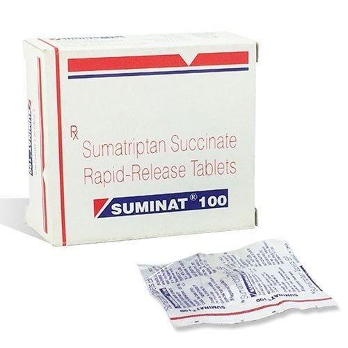 Suminat 100 mg Tablets – Fast Relief from Migraine Headaches with Sumatriptan – Global Medship